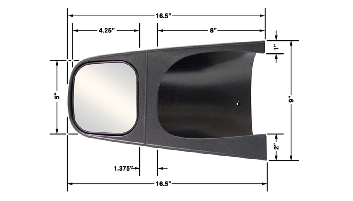 Cipa USA 11600 Custom Towing Mirror Set - Truck Part Superstore