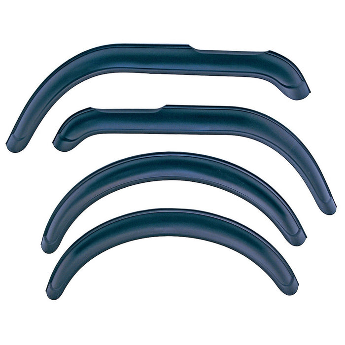 Omix 11601.01 Fender Flare Kit; Front and Rear; 4 pc.; - Truck Part Superstore