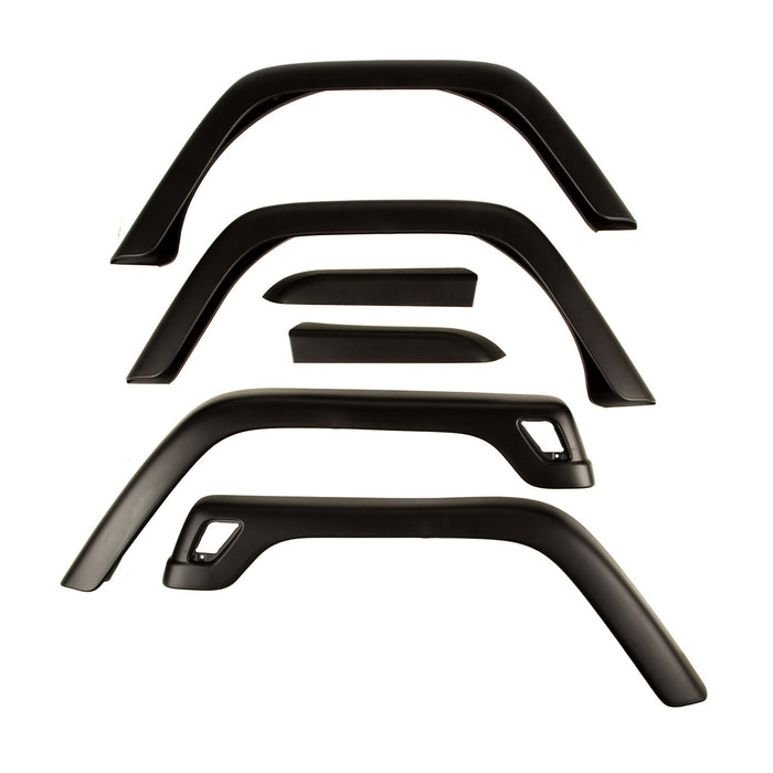 Omix 11603.11 Fender Flare Kit; 6 pc.; Hardware Sold Separately; - Truck Part Superstore
