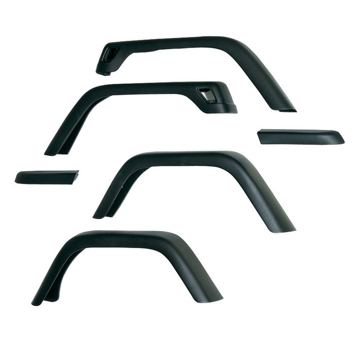 Omix 11608.11 Fender Flare Kit; 7 in.; Hardware Sold Separately; - Truck Part Superstore