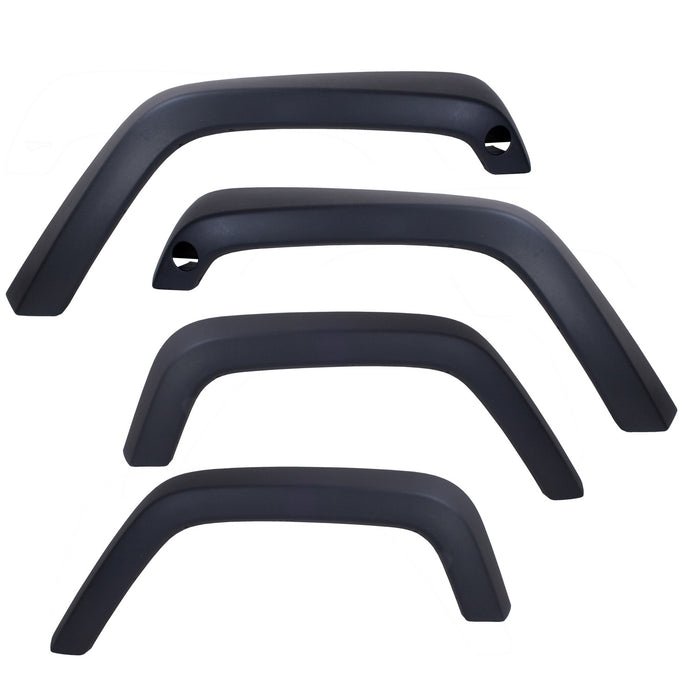 Omix 11609.01 Fender Flare Kit; 4 pc.; Incl. 4 Flares; Hardware Sold Separately; - Truck Part Superstore