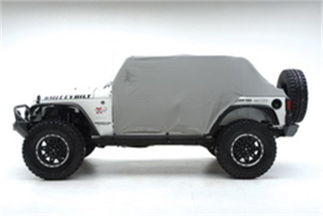 Smittybilt 1159 Cab Cover W/O Door Flap 76-86 Jeep CJ7 Gray Smittybilt - Truck Part Superstore