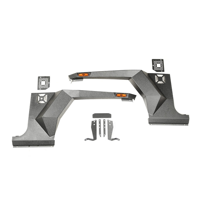 Rugged Ridge 11615.01 XHD Armor Fenders; Front; Pair; - Truck Part Superstore