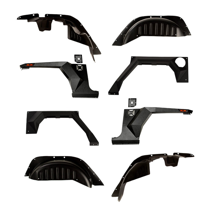 Rugged Ridge 11615.05 XHD Armor Fenders - Truck Part Superstore