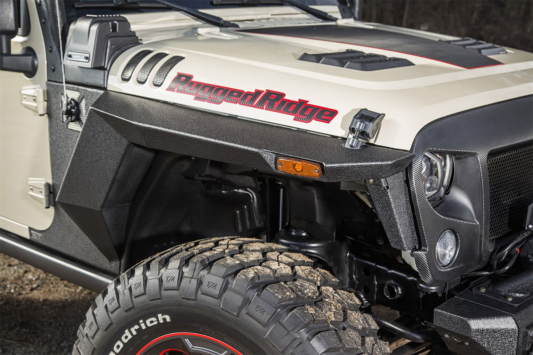 Rugged Ridge 11615.05 XHD Armor Fenders - Truck Part Superstore