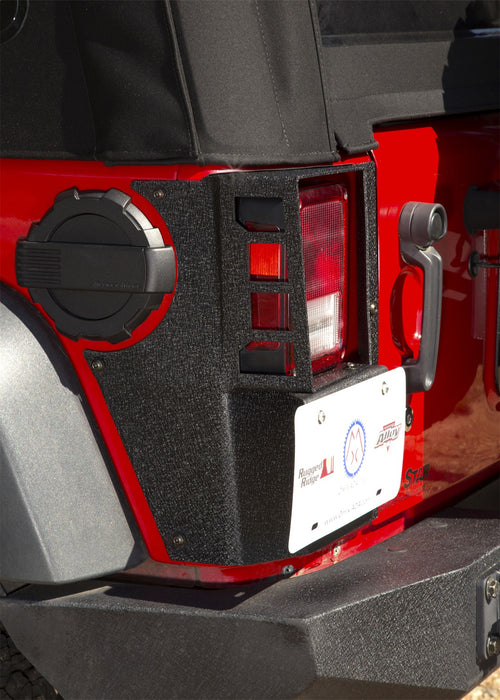 Rugged Ridge 11615.21 XHD Corner Guard; Steel; Black Powder Coat; - Truck Part Superstore