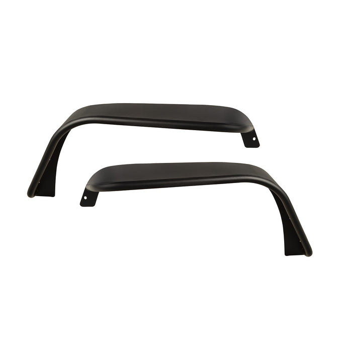 Rugged Ridge 11615.46 Fender Flare Set; Front; Matte Black; - Truck Part Superstore