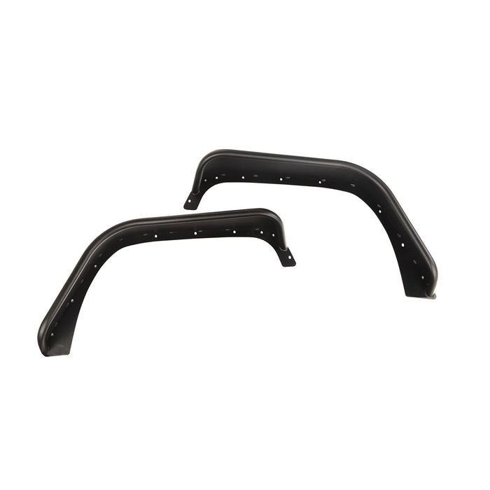 Rugged Ridge 11615.46 Fender Flare Set; Front; Matte Black; - Truck Part Superstore