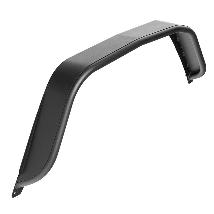 Rugged Ridge 11615.49 Fender Flare Set; Rear; 2 Pieces; Steel; Matte Black; - Truck Part Superstore