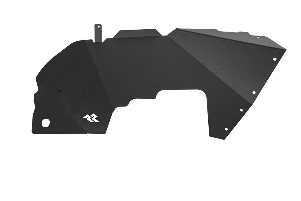 Rugged Ridge 11615.61 Inner Fender Liner; Front; Aluminum; Black; - Truck Part Superstore