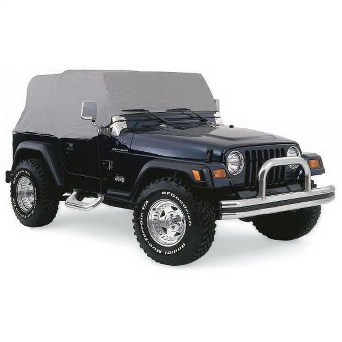 Rampage 1161 Cab Cover; Water Resistant; Gray; - Truck Part Superstore