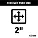 CURT 11637 Class I 2 in. Receiver Hitch - Truck Part Superstore