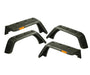 Rugged Ridge 11640.09 Hurricane Fender Flare Kit; Textured; - Truck Part Superstore