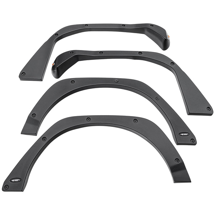 Rugged Ridge 11641.12 Fender Flare Set; Front/Rear; - Truck Part Superstore