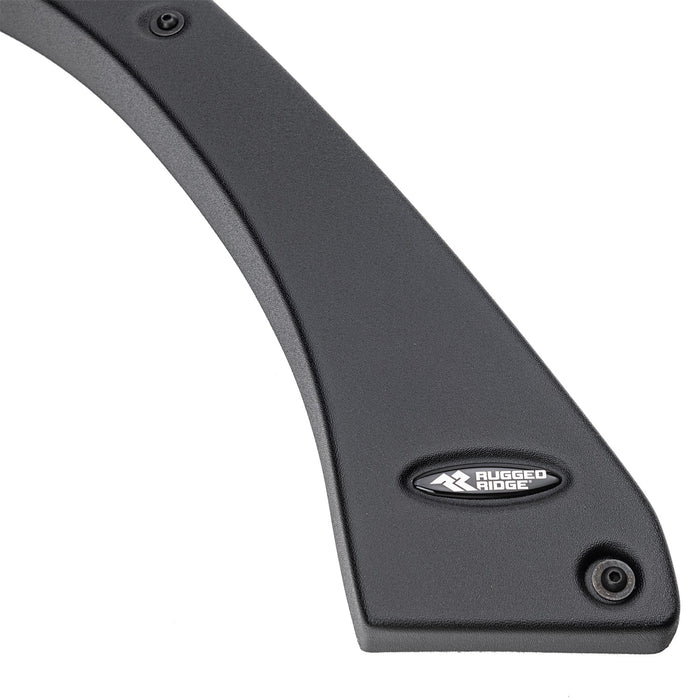 Rugged Ridge 11641.12 Fender Flare Set; Front/Rear; - Truck Part Superstore