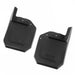 Rugged Ridge 11642.11 Splash Guard Kit; Front Only; Black; - Truck Part Superstore