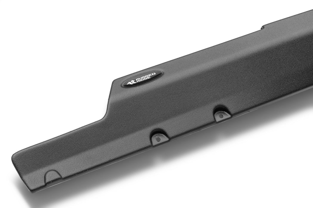Rugged Ridge 11651.72 Body Armor Rocker Guards; Black; UV-Treated Thermoplastic; - Truck Part Superstore
