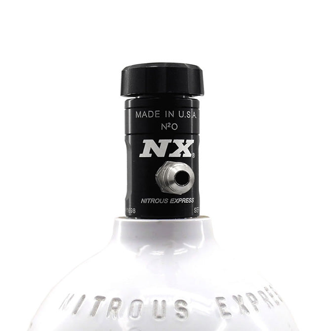 Nitrous Express 11698-2.5P BILLET ALUM. M/C BOTTLE VALVE 3/4in. THREAD W/O-RING - Truck Part Superstore