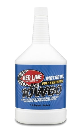 Red Line Oil 11704 10W60 Synthetic Motor Oil 1 Quart Red Line Oil - Truck Part Superstore