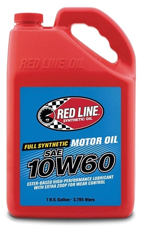 Red Line Oil 11705 10W60 Synthetic Motor Oil 1 Gallon Red Line Oil - Truck Part Superstore