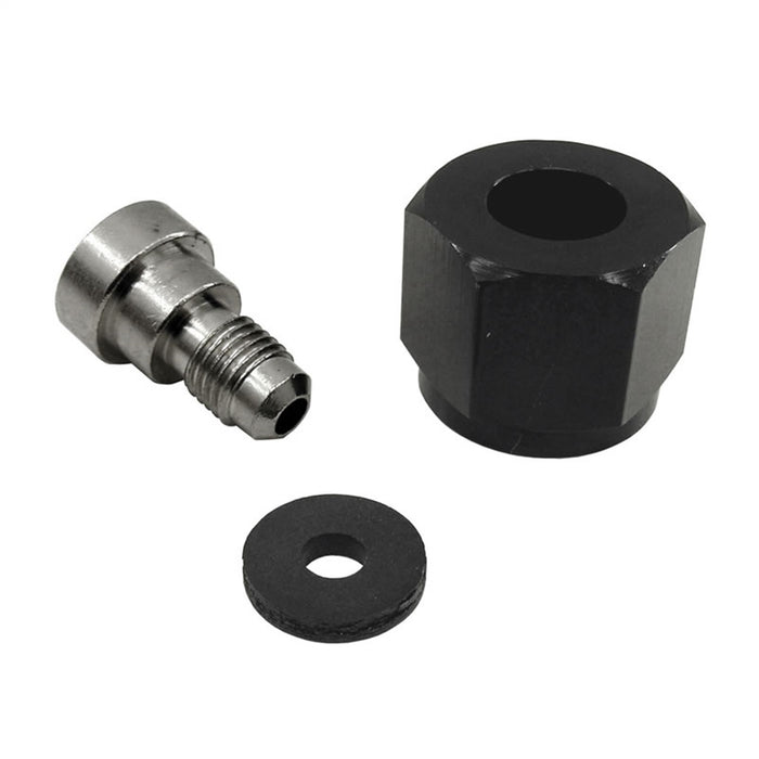Nitrous Express 11713 4AN BOTTLE NIPPLE AND NUT FOR CO2 VALVE (INCL. GASKET) - Truck Part Superstore
