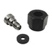 Nitrous Express 11713 4AN BOTTLE NIPPLE AND NUT FOR CO2 VALVE (INCL. GASKET) - Truck Part Superstore