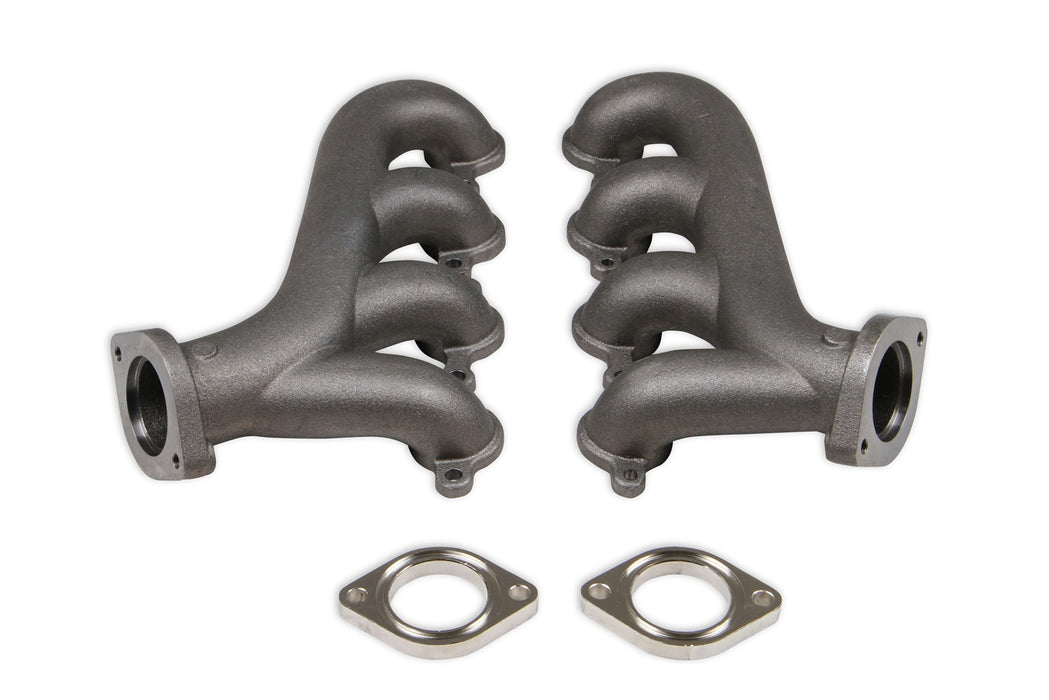 Flowtech 11730FLT Exhaust Manifold; For Use w/LS Engine Swap; 2.25 in. O.D.; Natural; - Truck Part Superstore