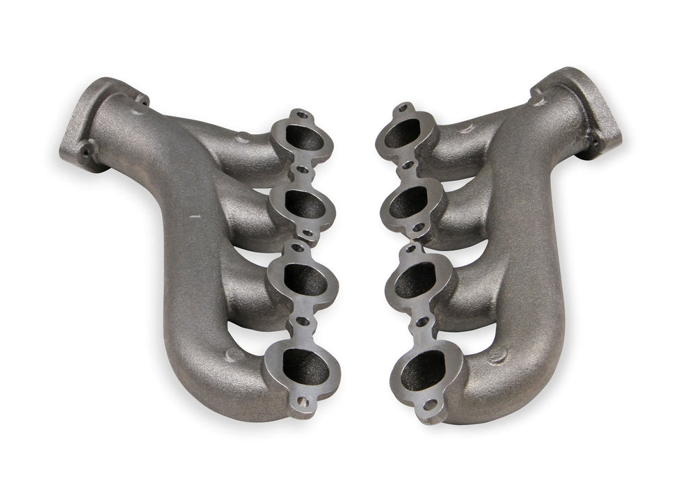 Flowtech 11730FLT Exhaust Manifold; For Use w/LS Engine Swap; 2.25 in. O.D.; Natural; - Truck Part Superstore