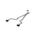 MBRP Exhaust S71143CF T304 Stainless Steel with Quad Carbon Fiber Tips. - Truck Part Superstore
