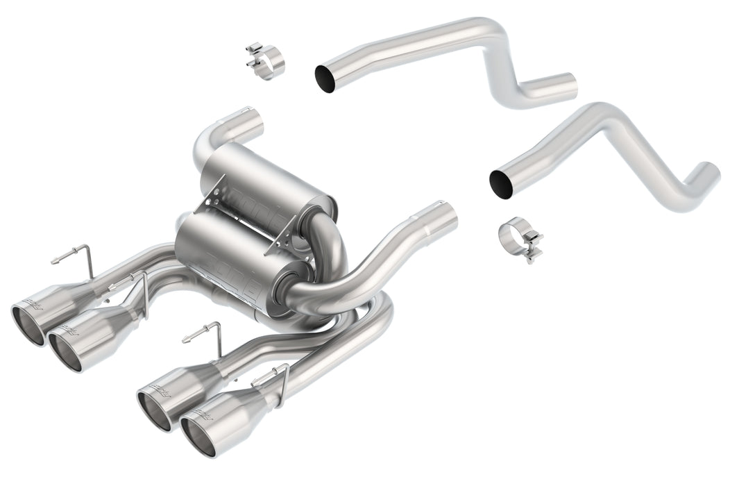 Borla 11744 Axle-Back Exhaust System - S-Type - Truck Part Superstore