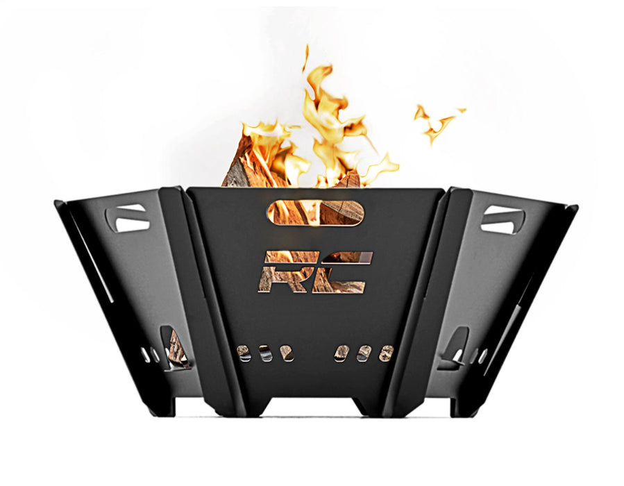 Rough Country 117513A Overland Collapsible Fire Pit w/Carry Bag Rough Country - Truck Part Superstore