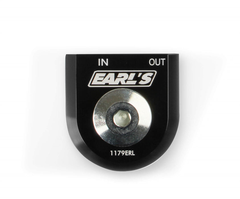 Earl's Performance 1179ERL Oil Filter By-Pass Adapter; w/90 Degree; -10 O-Ring Port; - Truck Part Superstore
