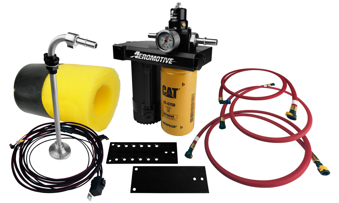 Aeromotive Fuel System 11801 Fuel Pump, Diesel, 130 GPH, 01-10 Duramax Complete Kit. - Truck Part Superstore