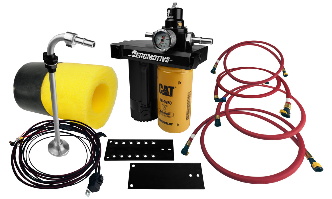 Aeromotive Fuel System 11807 Fuel Pump, Diesel, 130GPH 08-10 6.4L Ford Powerstroke Complete Kit. - Truck Part Superstore