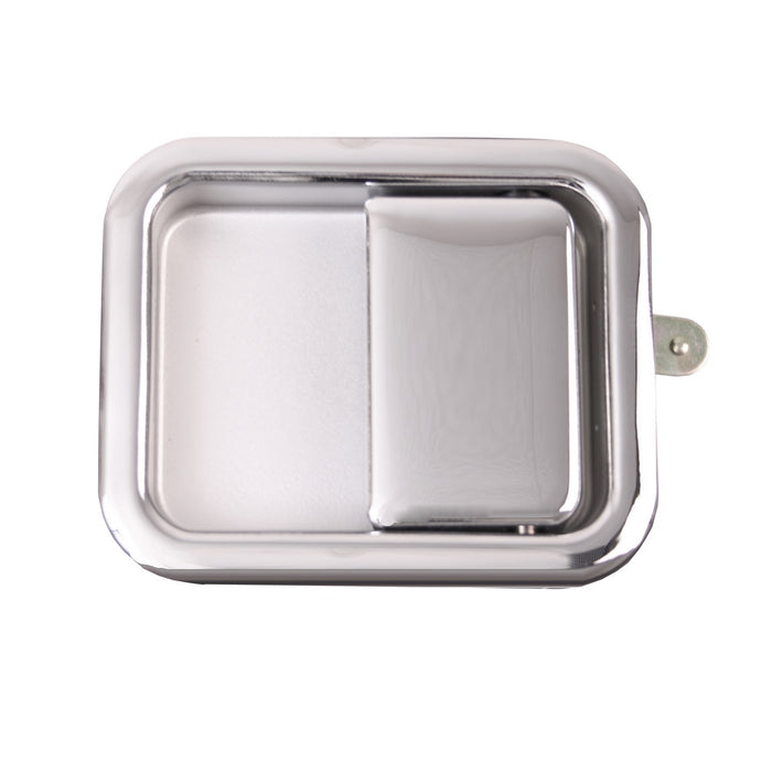 Omix 11812.03 Paddle Door Handle; Chrome; OE Style; Driver Side; - Truck Part Superstore