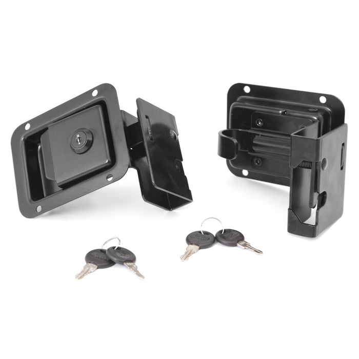Rugged Ridge 11812.80 Door Latch Set; Pair; For Half And Tube Doors; - Truck Part Superstore