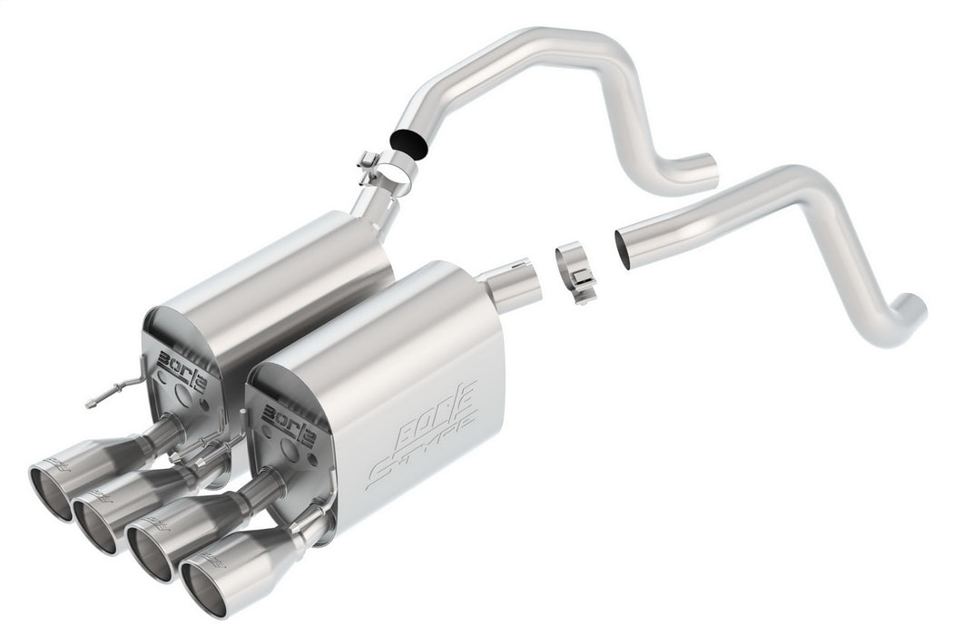 Borla 11815 Axle-Back Exhaust System - S-Type ll - Truck Part Superstore