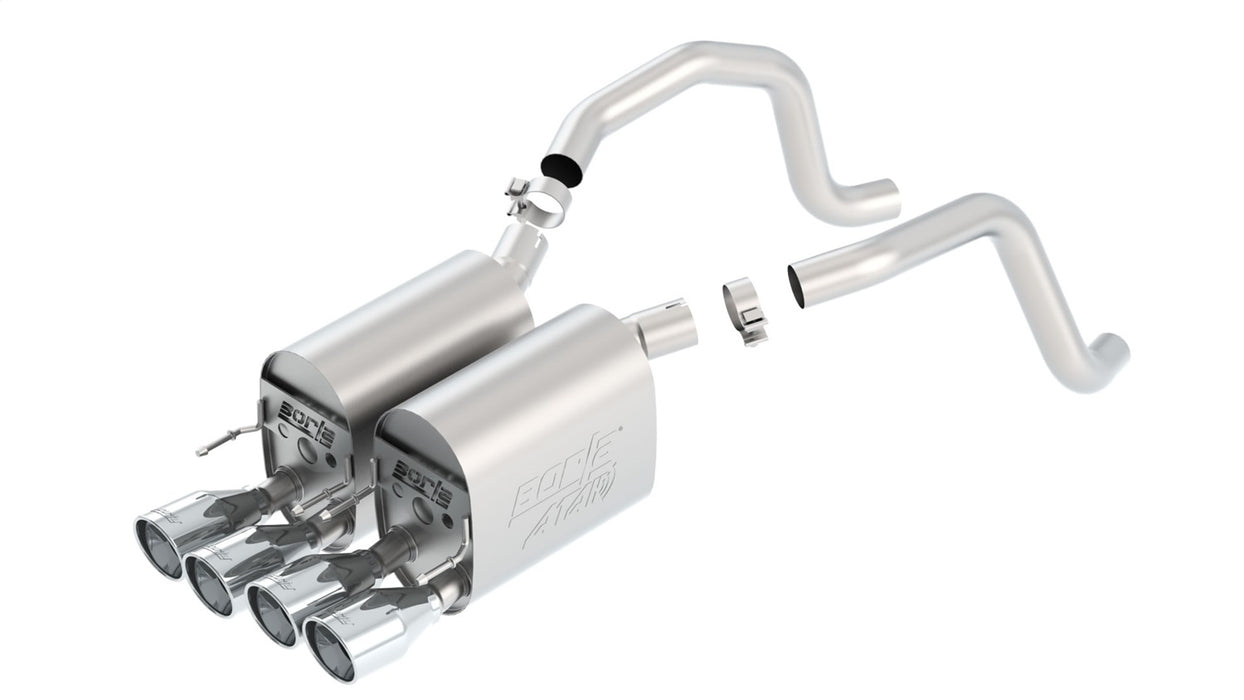Borla 11816 Axle-Back Exhaust System - ATAK(r) - Truck Part Superstore