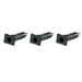 Rugged Ridge 11819.15 Half Door Insert; 3 Pack; Black; - Truck Part Superstore
