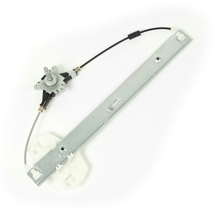 Omix 11821.27 Manual Window Regulator; Front Left; For Use w/Full Doors; - Truck Part Superstore