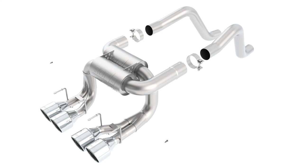 Borla 11822 Axle-Back Exhaust System - ATAK(r) - Truck Part Superstore