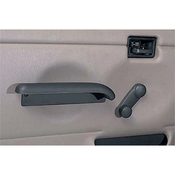 Rugged Ridge 11830.01 Hard Door Arm Rest; Front; - Truck Part Superstore