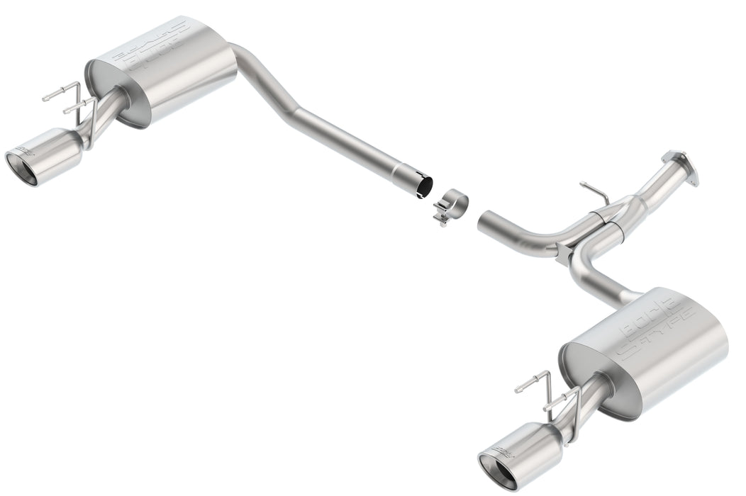 Borla 11853 Axle-Back Exhaust System - S-Type - Truck Part Superstore