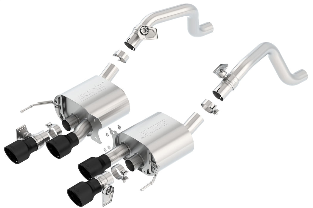 Borla 11855CB Axle-Back Exhaust System - S-Type - Truck Part Superstore