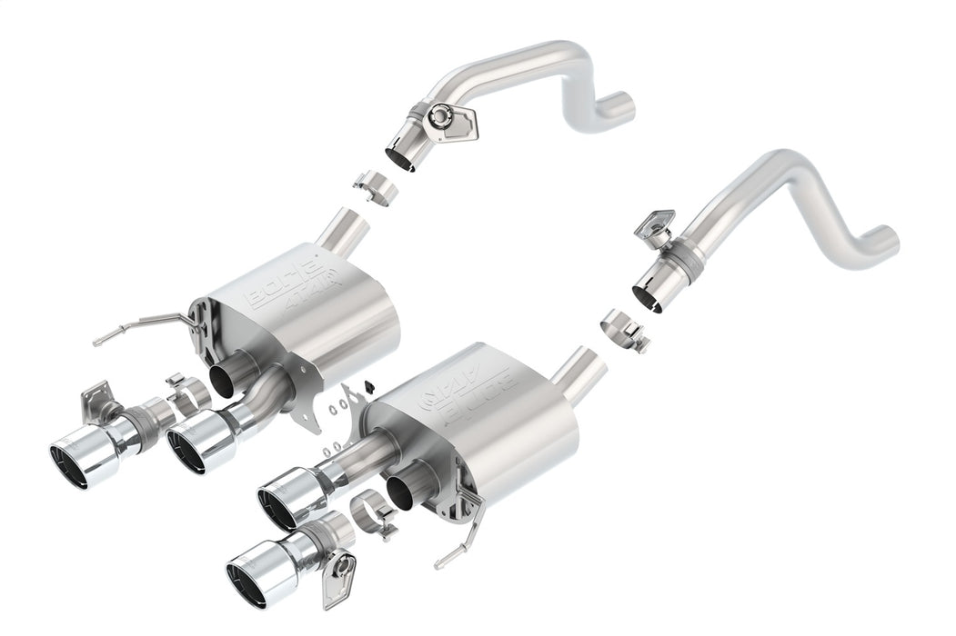 Borla 11856 Axle-Back Exhaust System - ATAK(r) - Truck Part Superstore