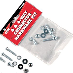 Husky Towing 11859 2-8x1/2" Self-Tap Screws/2-10-32x1" Screws/Hex Nuts/Lock Washers/Flat Washers - Truck Part Superstore
