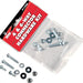 Husky Towing 11859 2-8x1/2" Self-Tap Screws/2-10-32x1" Screws/Hex Nuts/Lock Washers/Flat Washers - Truck Part Superstore