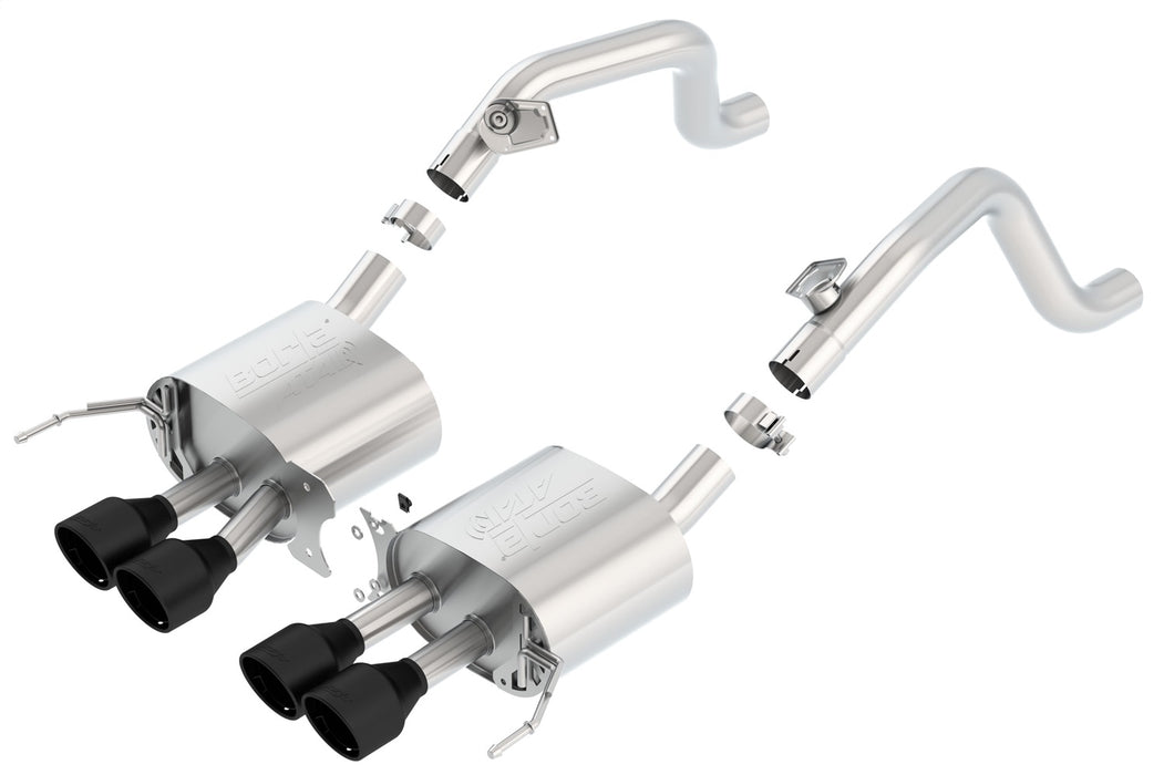 Borla 11869CB Axle-Back Exhaust System - ATAK(r) - Truck Part Superstore