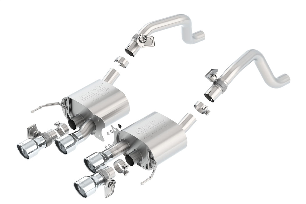 Borla 11875 Axle-Back Exhaust System - ATAK(r) - Truck Part Superstore