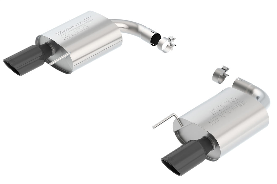 Borla 11887BC Axle-Back Exhaust System - S-Type - Truck Part Superstore